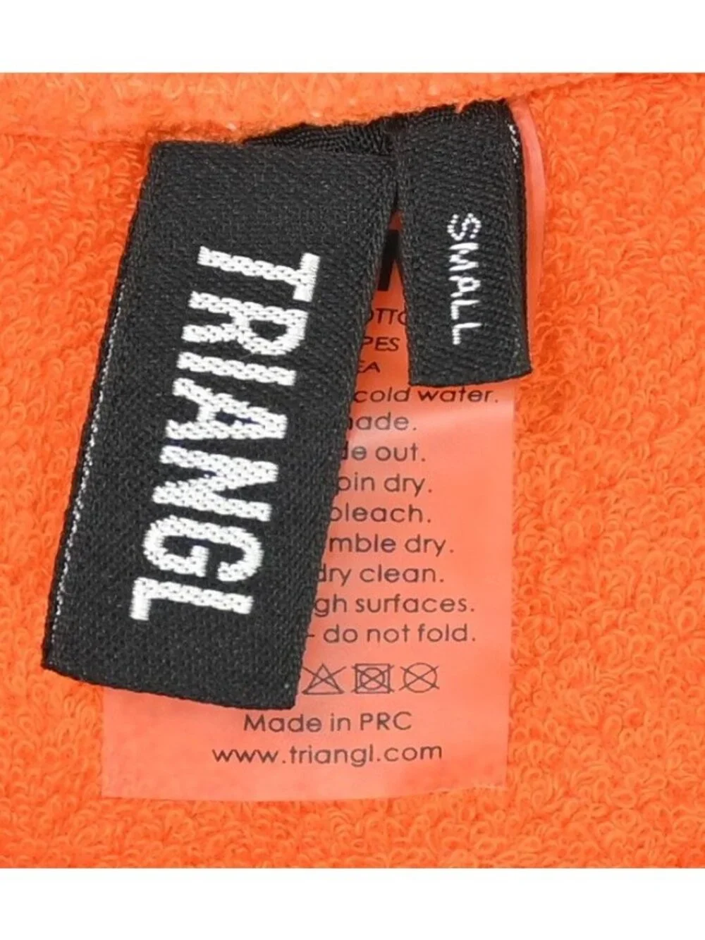 Triangl Swimwear Terry Bikini Bottoms in Orange